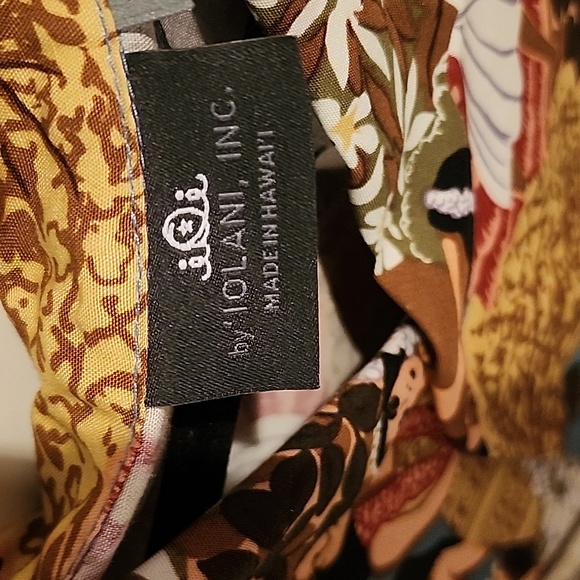 Iolani boy's Aloha shirt vintage Hawaiian print Baby Luau - Picture 10 of 14